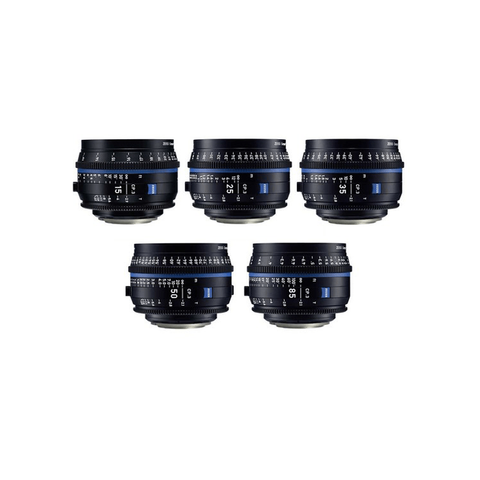 ZEISS CP.3 Lens Kit (15, 25, 35, 50, 85mm) rental
