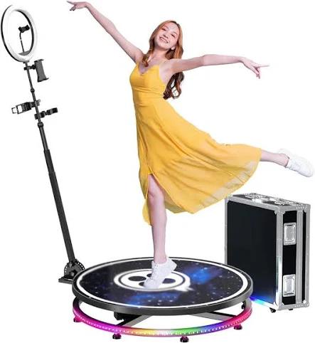360 Rotating Selfie Booth with Operator accessory rental