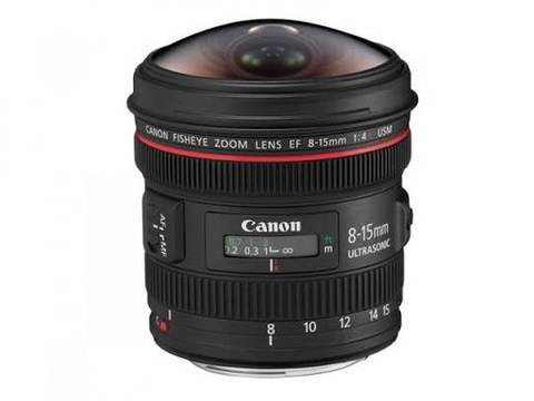 Canon EF 8-15mm f/4L Fisheye USM lens rental