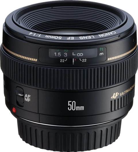 Canon EF 50mm f/1.4 USM lens rental